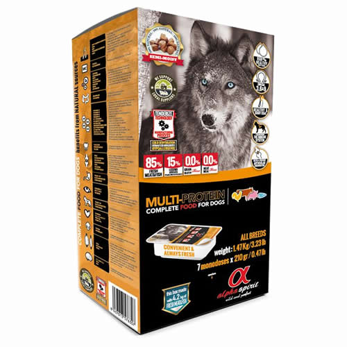 alpha spirit Complete Dog Food Multi-Protein 1,47 kg alpha spirit Complete Dog Food Multi-Protein 1,47 kg