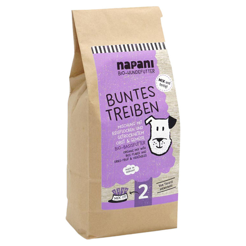 napani Bio-Basisfutter Buntes Treiben 1 kg napani Bio-Basisfutter Buntes Treiben 1 kg