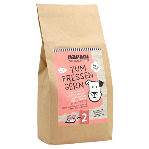 napani Bio-Basisfutter Zum Fressen gern 3 kg napani Bio-Basisfutter Zum Fressen gern 3 kg