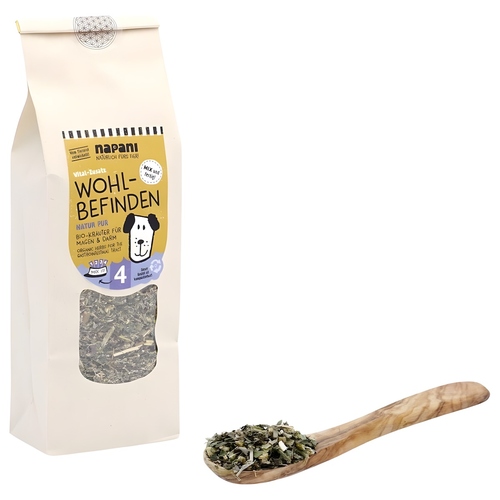 napani Bio-Kräutermischung "Wohlbefinden", Inhalt: 100 g napani Bio-Kräutermischung "Wohlbefinden", Inhalt: 100 g