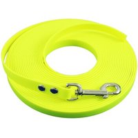 bio-leine 15-25 kg Biothane Schleppleine neon gelb 3 m von bio-leine