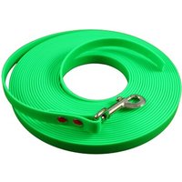 bio-leine 15-25 kg Biothane Schleppleine neon grün 12 m von bio-leine