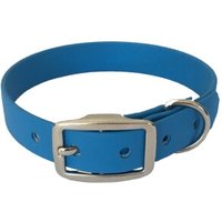 bio-leine 21-30cm HU Biothane Halsband hellblau 34 cm, 45 cm von bio-leine