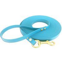 bio-leine 25-35 kg Schleppleine Biothane azurblau 7,5 m von bio-leine