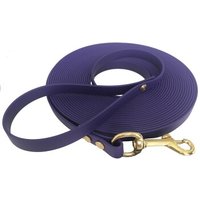 bio-leine 25-35 kg Schleppleine Biothane violett 12 m von bio-leine