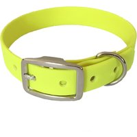 bio-leine 21-30cm HU Biothane Halsband neon gelb 46 cm, 56 cm von bio-leine