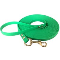 bio-leine 25-35 kg Schleppleine Biothane neon grün 12 m von bio-leine