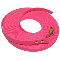 bio-leine ab 35 kg Biothane Schleppleine leuchtendes rosa 12 m von bio-leine