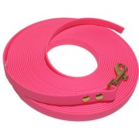 bio-leine ab 35 kg Biothane Schleppleine leuchtendes rosa 20 m von bio-leine