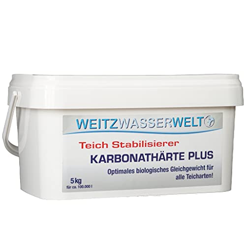 Karbonathärte Plus – erhöht sofort die Karbonathärte in Garten- und Fischteichen (5,00 kg) von biobird