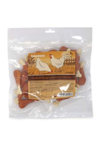Biazoo Muslito mit Huhn und Kalzium, 500 g, Snacks für Hunde, geeignet für alle Rassen und Größen, sehr verdaulicher Snack mit hohem Proteingehalt von biozoo