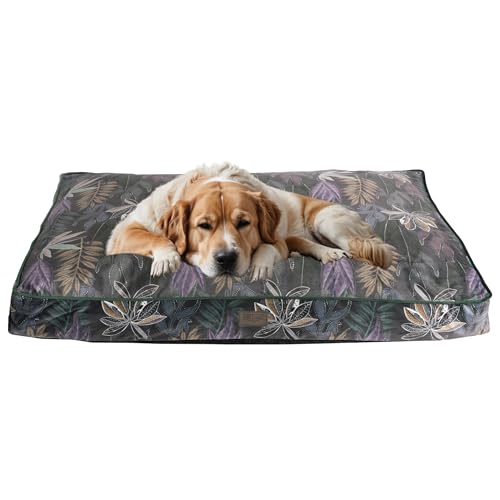 bo&flash Design Hundekissen Madison Max XL – Formstabiles & Komfortables Hundebett – Hundematte mit waschbarem Bezug – Dog Bed rutschfest & stylisch – Hunde Kissen in Premium Qualität von bo&flash