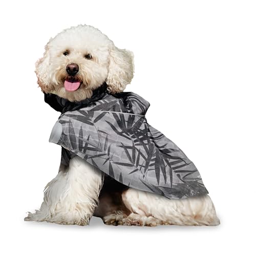 bo&flash Hunderegenmantel Minneapolis “Ilse” Gr.: XL – Wasserdichter Hundemantel – Hunde Regenmantel mit reflektierenden Nähten – Komfortable Hunde Regenjacke – Stylisches Design von bo&flash