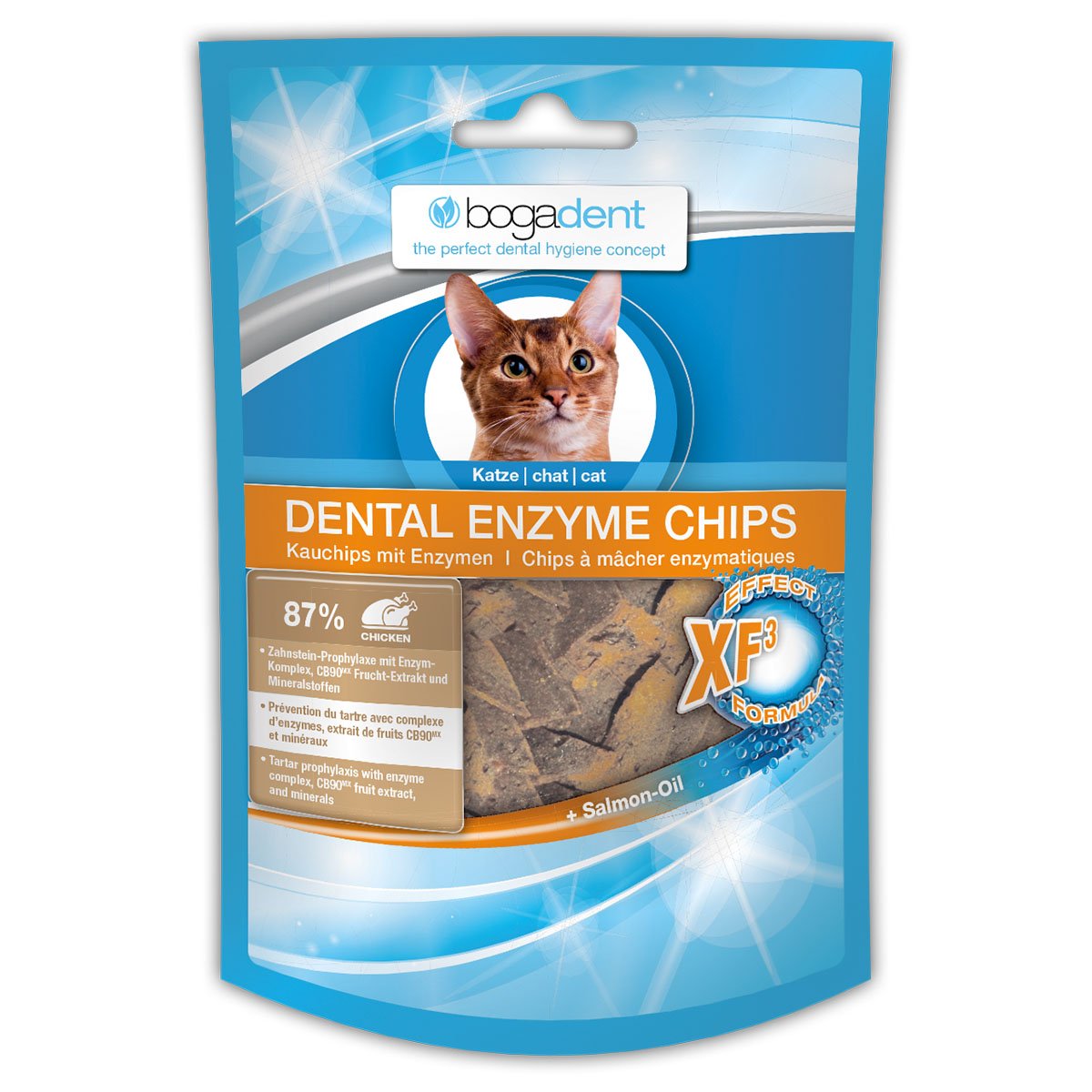bogadent DENTAL ENZYME CHIPS CHICKEN Katze 4x50g bogadent DENTAL ENZYME CHIPS CHICKEN Katze 4x50g von bogadent