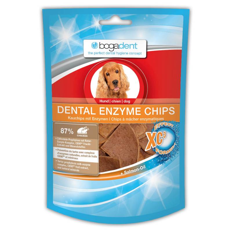 bogadent DENTAL ENZYME CHIPS Hund 6x40g von bogadent