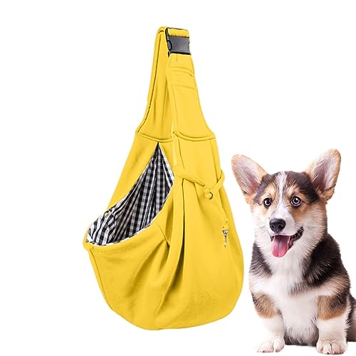 boiler Hundetragetasche, Handfreie sichere Hundetragetasche, Handfreier, sicherer Tragegurt für kleine Hunde, Welpen-Tragetasche mit verstellbarem Riemen für Outdoor, Reisen von boiler