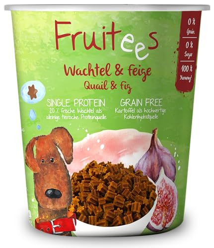 Bosch Finest Snack Concept Fruitees Frische Wachtel und Feige Ohne Getreide 4 X 200 G von bosch TIERNAHRUNG