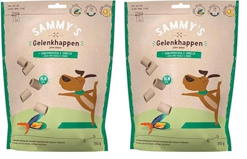 Sammy´s Gelenkhappen | Funktionssnack für Hunde | Zur aktiven Unterstützung der Knorpel und Gelenke | 1 x 350 g (Packung mit 2) von bosch TIERNAHRUNG