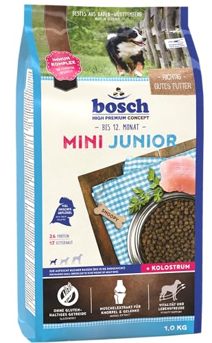 bosch HPC Mini Junior | Hundetrockenfutter zur Aufzucht kleiner Rassen (bis 15 kg) | 1 x 15 kg von bosch TIERNAHRUNG