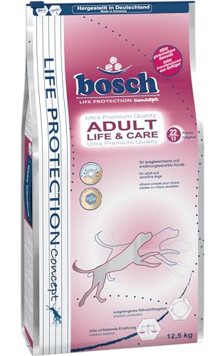 bosch Life Protection Concept | Adult Life & Care | Hundetrockenfutter für ernährungssensible Hunde ab dem 1. Lebensjahr | 1 x 12.5 kg von bosch TIERNAHRUNG