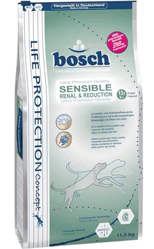 Bosch LPC Hundefutter Rental and Reduction Hundetrockenfutter für ernährungssensible Hunde ab dem 1. LebensJahr 1 x 11.5 kg von bosch TIERNAHRUNG