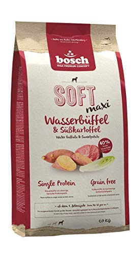 bosch HPC SOFT Maxi Wasserbüffel & Süßkartoffel, 1er Pack (1 x 1000 grams) von bosch TIERNAHRUNG