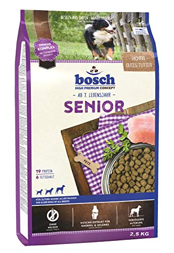 bosch HPC Senior | Hundetrockenfutter für ältere Hunde aller Rassen | 1 x 2.5 kg von bosch TIERNAHRUNG