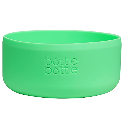 bottlebottle Silikon-Schutzhülle für Wasserflaschen von 340 - 1814 ml, geeignet für Hydro-Sports, Simple Modern, Takeya, Mira, Eisenflasche und andere Marken, BPA-frei, rutschfeste Unterseite von bottlebottle