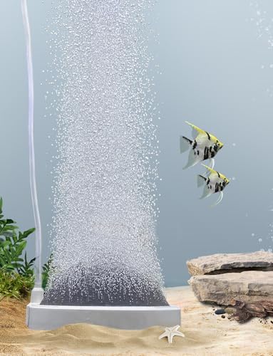 boxtech Aquarium-Luftdiffusor für Aquarien, für Schalldämpfer, Sauerstoffdiffusor für Fische, Garnelen und Hydrokulturpflanzen (80 mm, Luftpumpe nicht im Lieferumfang enthalten) von boxtech