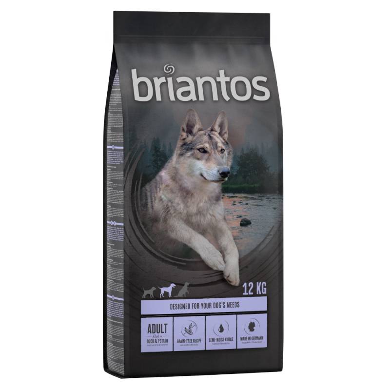 Briantos Adult Ente & Kartoffel - GETREIDEFREIE Rezeptur - 12 kg von briantos