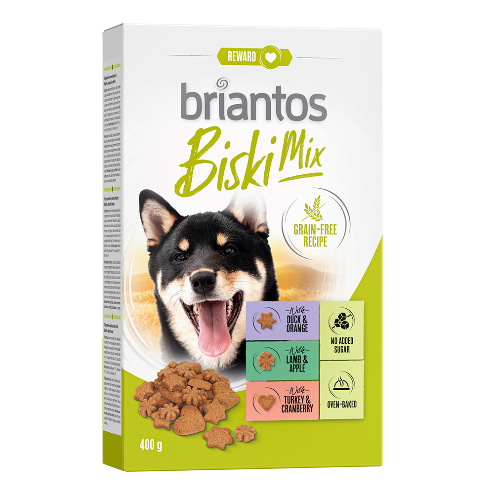 Briantos Biski Mix Getreidefrei - 2 x 400 g von briantos