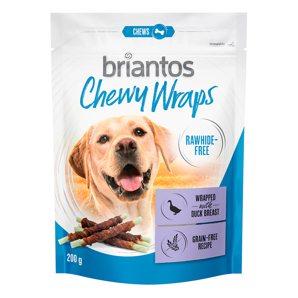 Briantos Chewy Wraps ohne Rohhaut für Hunde - Ente 2 x 200 g Briantos Chewy Wraps ohne Rohhaut für Hunde - Ente 2 x 200 g von briantos