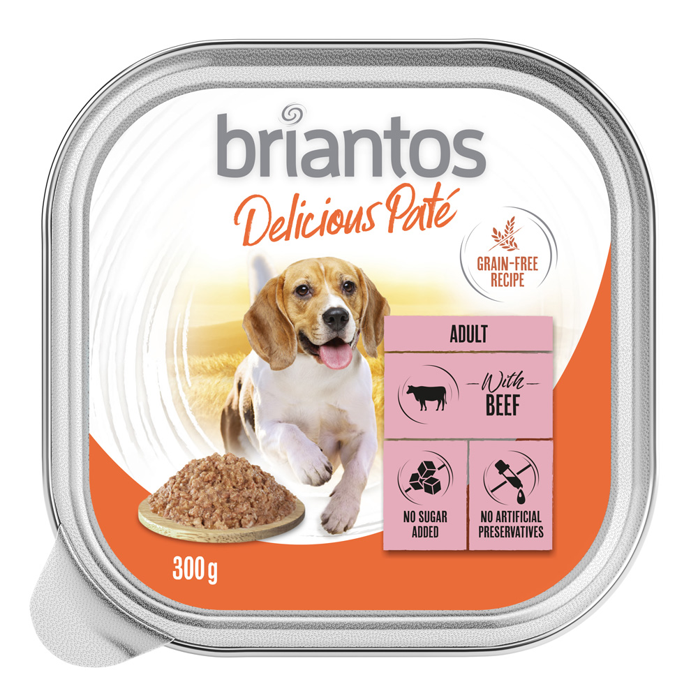 Briantos Delicious Paté 27 x 300 g - Rind Briantos Delicious Paté 27 x 300 g - Rind von briantos
