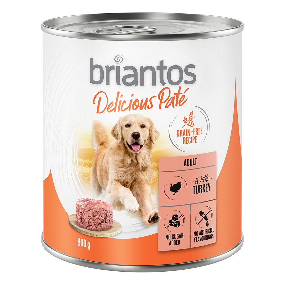 Briantos Delicious Paté 6 x 800 g zum Sonderpreis! - Pute von briantos