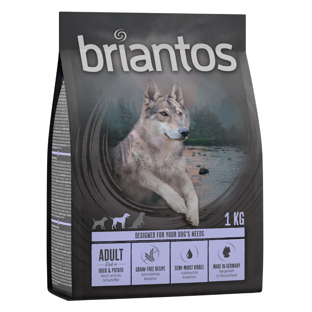 Briantos GETREIDEFREI 1 kg zum Probierpreis! - Adult Ente GETREIDEFREI von briantos