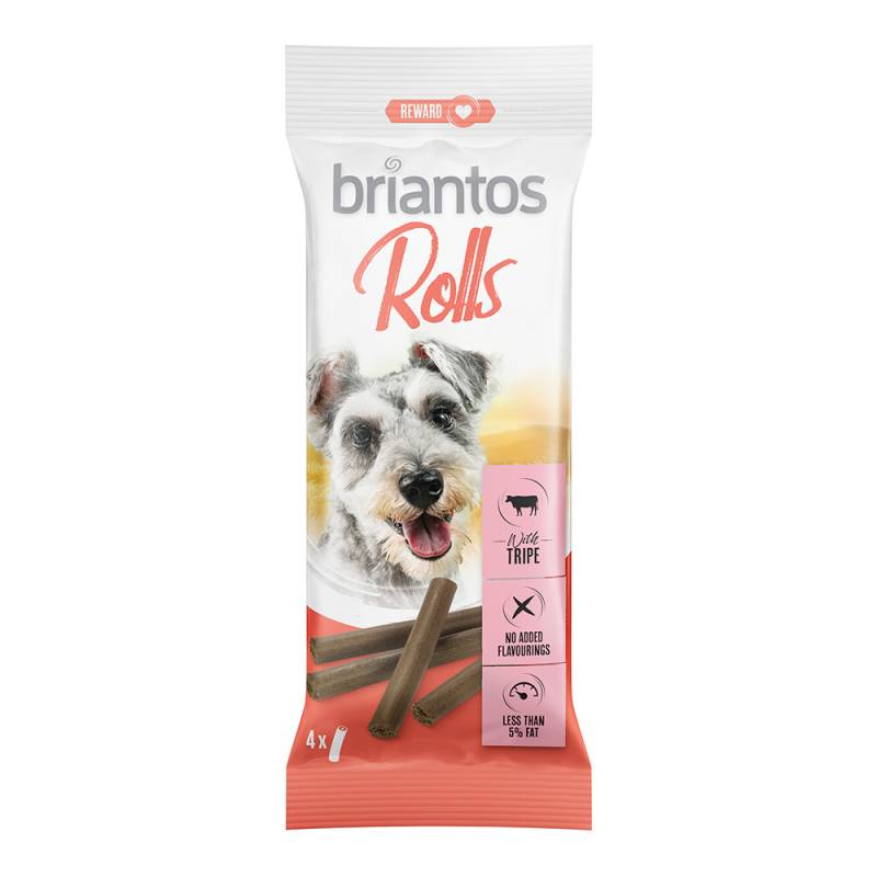 Briantos Rolls für Hunde - 4 x 65 g Pansen von briantos