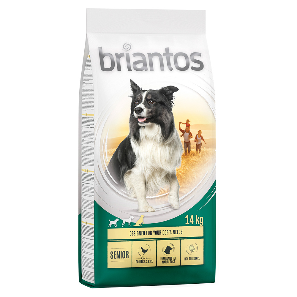 Briantos Senior mit Geflügel und Reis - 14 kg von briantos