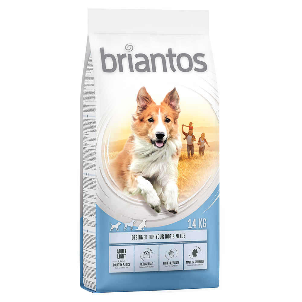 Briantos Trockenfutter 14/ 12 kg zum Sonderpreis! - Adult Light 14 kg von briantos