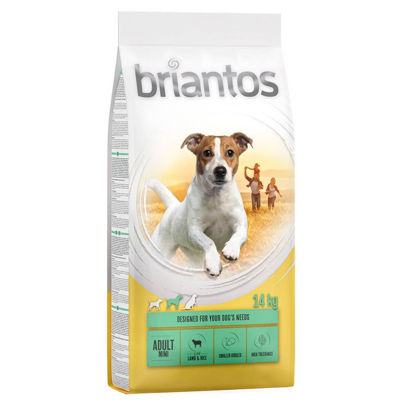 Briantos Trockenfutter 14/ 12 kg zum Sonderpreis! - Mini Adult 14 kg von briantos