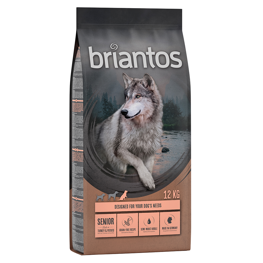 Briantos Trockenfutter 14/ 12 kg zum Sonderpreis! - Senior Pute GETREIDEFREI 12 kg von briantos