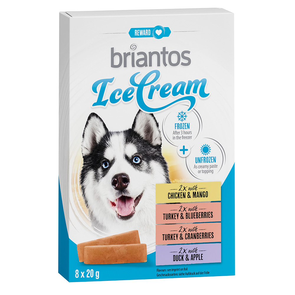 Hundesnack Briantos Ice Cream  - 3 x 160 g von briantos