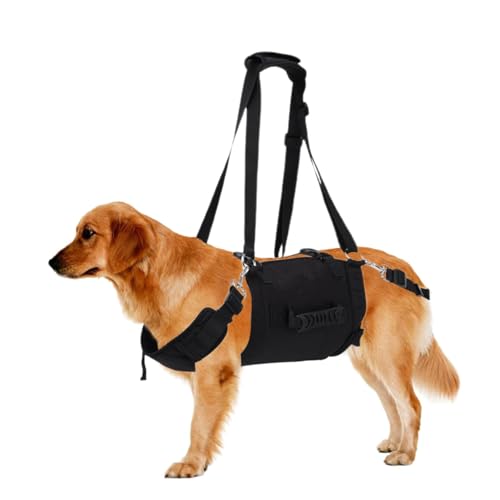 Esy Walk Hundekabelbaum - Mittelgroßes Hundekabelbaum, Hundewestekabelbaum | Beste Support Easy Gehen No Choke Pet Harness Auxiliary Belt, Einfache Hundeleine Hundegurt Für Stütze Verletzte Haustiere von brooksnaji