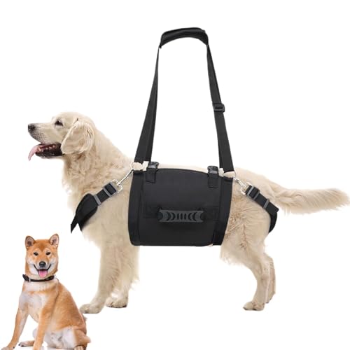 Esy Walk Hundekabelbaum - Mittelgroßes Hundekabelbaum, Hundewestekabelbaum | Beste Support Easy Gehen No Choke Pet Harness Auxiliary Belt, Einfache Hundeleine Hundegurt Für Stütze Verletzte Haustiere von brooksnaji