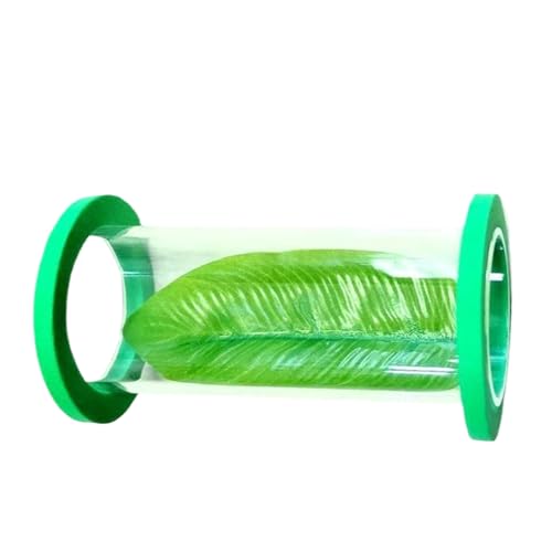 Garnelenhöhle – Fischruhe, schwimmender Unterschlupf | Betta-Schlafröhre mit Blatt | schwimmender Acryl-Tunnel-Aquarium- zur Bereicherung, zum Verstecken und Ausruhen Garnelenhöhle – Fischruhe, schwimmender Unterschlupf | Betta-Schlafröhre mit Blatt | schwimmender Acryl-Tunnel-Aquarium- zur Bereicherung, zum Verstecken und Ausruhen von brooksnaji