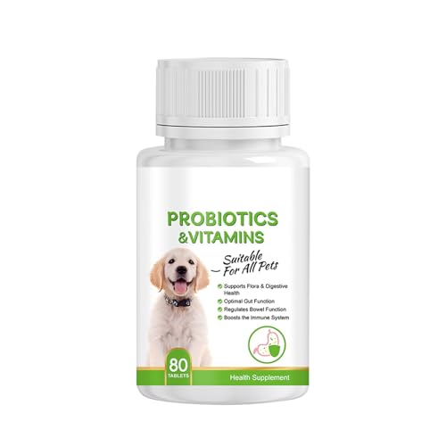 Hunde Verdauungsgesundheitsergänzungsmittel - Eckzentrum -Booster, Katzen Katzen Wellness Probiotisch | Natural PET PET Nutritional Unterstützt Mit Mikrobieller Mischung, Immunverteidigung Tabs Für Em Hunde Verdauungsgesundheitsergänzungsmittel - Eckzentrum -Booster, Katzen Katzen Wellness Probiotisch | Natural PET PET Nutritional Unterstützt Mit Mikrobieller Mischung, Immunverteidigung Tabs Für Em von brooksnaji