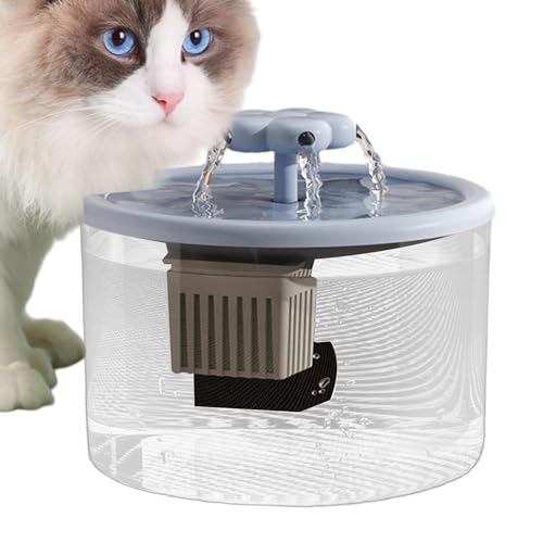 Katzenbrunnen - 1,2 L Hundewasserspender, Ruhige Wasserschale | Haustierwassertrinker Für Wohnzimmer, Küche, Spielzimmer, Wohnung, Innenräume, Schlafzimmer, Geeignet Für Katzen Und Hunde, Hygienisch U Katzenbrunnen - 1,2 L Hundewasserspender, Ruhige Wasserschale | Haustierwassertrinker Für Wohnzimmer, Küche, Spielzimmer, Wohnung, Innenräume, Schlafzimmer, Geeignet Für Katzen Und Hunde, Hygienisch U von brooksnaji