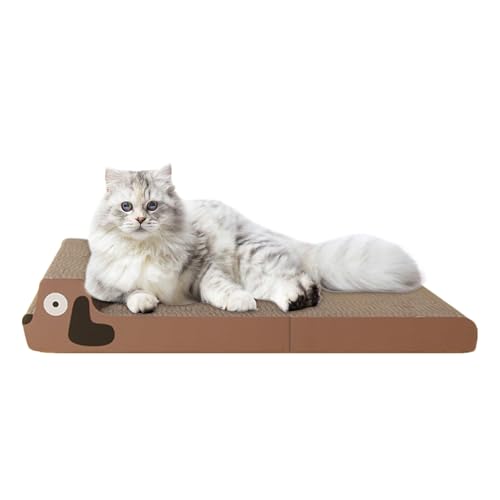 für große Katzen, Wellpappe, doppelseitig, ohne Splitter, faltbar, dick mit Design für Boden, Stuhl, Tisch, Decke, Wohnzimmer für große Katzen, Wellpappe, doppelseitig, ohne Splitter, faltbar, dick mit Design für Boden, Stuhl, Tisch, Decke, Wohnzimmer von brooksnaji