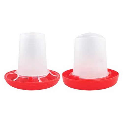 Küken-Futterstation und Bewässerungs-Set – Kükentrinksystem, Bauernhof-Wasserspender | Hinterhof-Futterstation und Bewässerungs-Kombination, Geflügelfütterungs- und Trinkeinheit für Bauernhof Küken-Futterstation und Bewässerungs-Set – Kükentrinksystem, Bauernhof-Wasserspender | Hinterhof-Futterstation und Bewässerungs-Kombination, Geflügelfütterungs- und Trinkeinheit für Bauernhof von brooksnaji