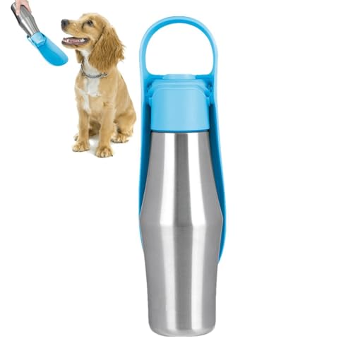 Reisenwasserbecher, Hundwasserflasche - Lecksicheres Edelstahl -Welpenwasserbrunnen,Haustiermaterial Accessoires, kleine Tier im Freien für Gehen im Freien, Wandern, Reisen, Camping Reisenwasserbecher, Hundwasserflasche - Lecksicheres Edelstahl -Welpenwasserbrunnen,Haustiermaterial Accessoires, kleine Tier im Freien für Gehen im Freien, Wandern, Reisen, Camping von brooksnaji