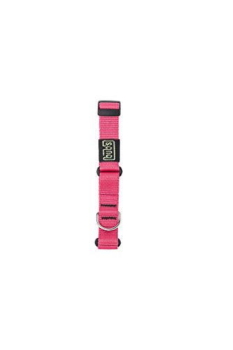 Bub´s Halsband Martingale für Windhunde mittel und klein. Masse des Halsumfangs des Hundes: 22 – 35 cm (Pink) von bub's